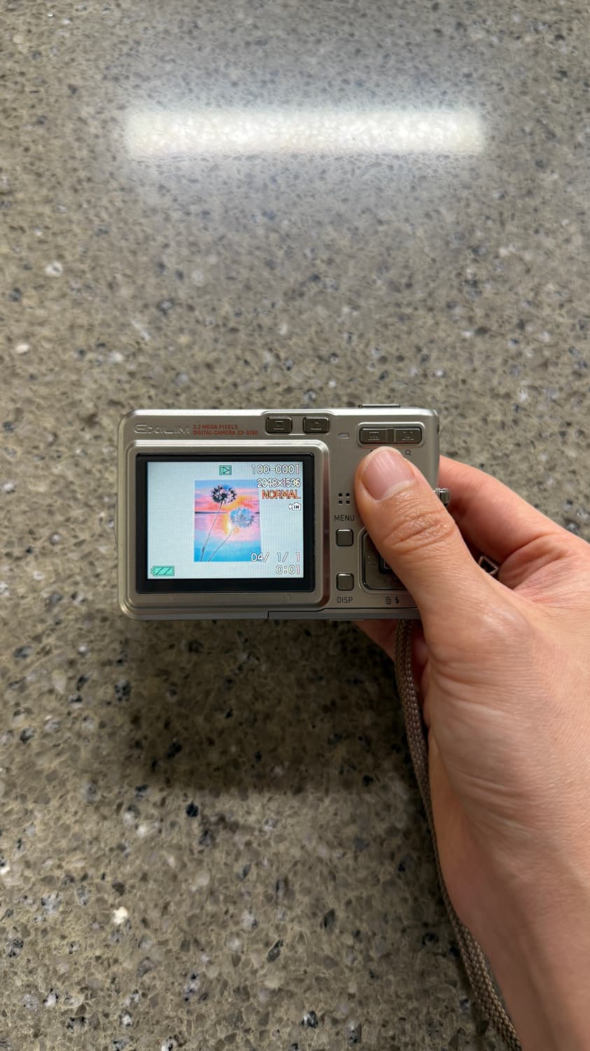 카시오 엑슬림 ex-s100 상품이미지9