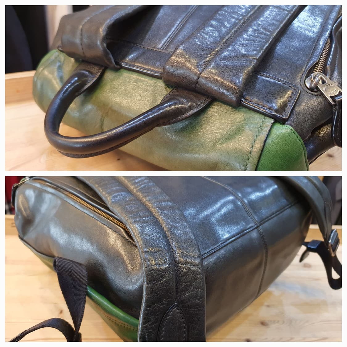 코치 Manhattan 레더 백팩 상품이미지5