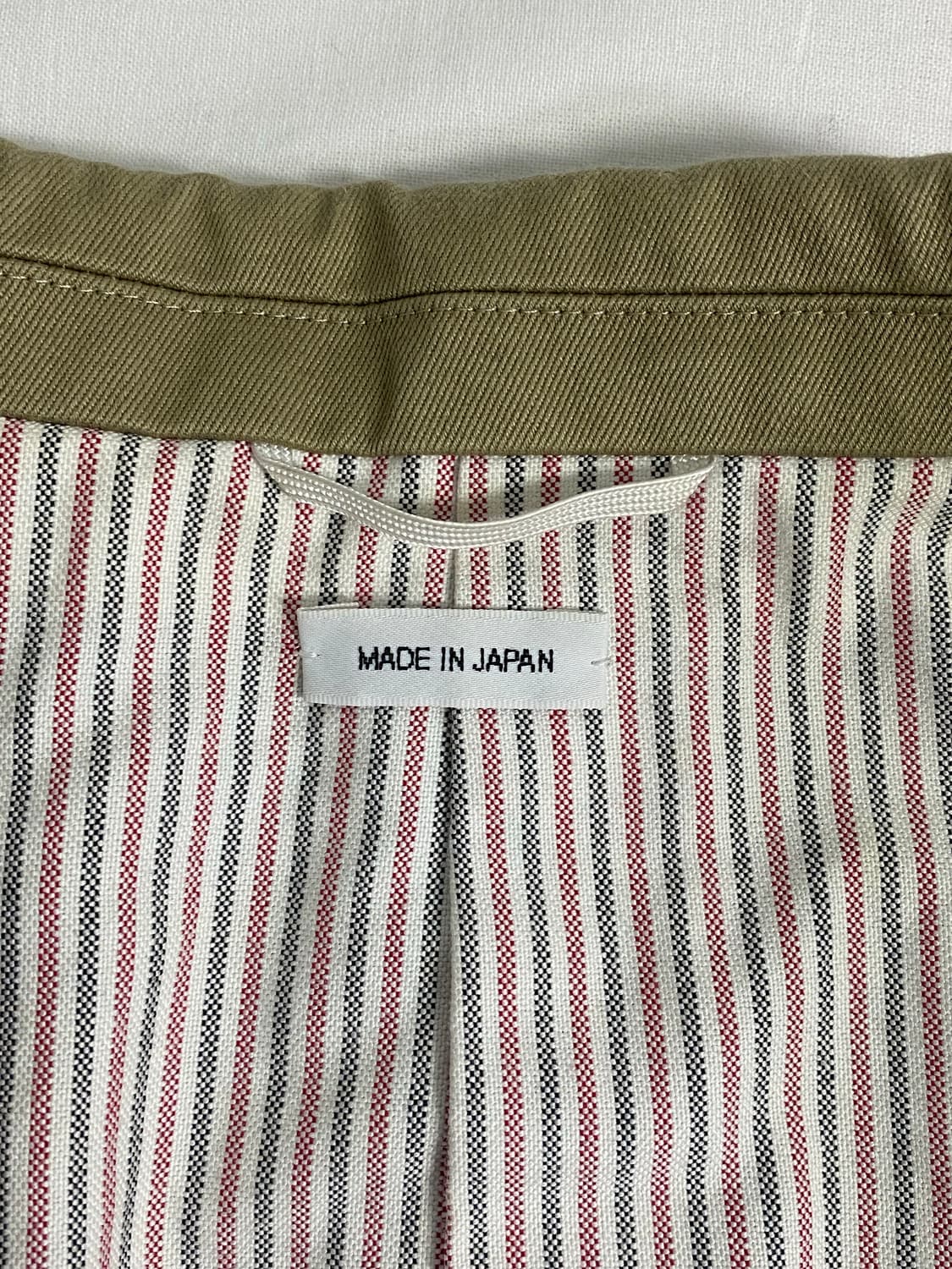 톰브라운 사선완장 체스터필드 코트 (MOU543A) 상품이미지7