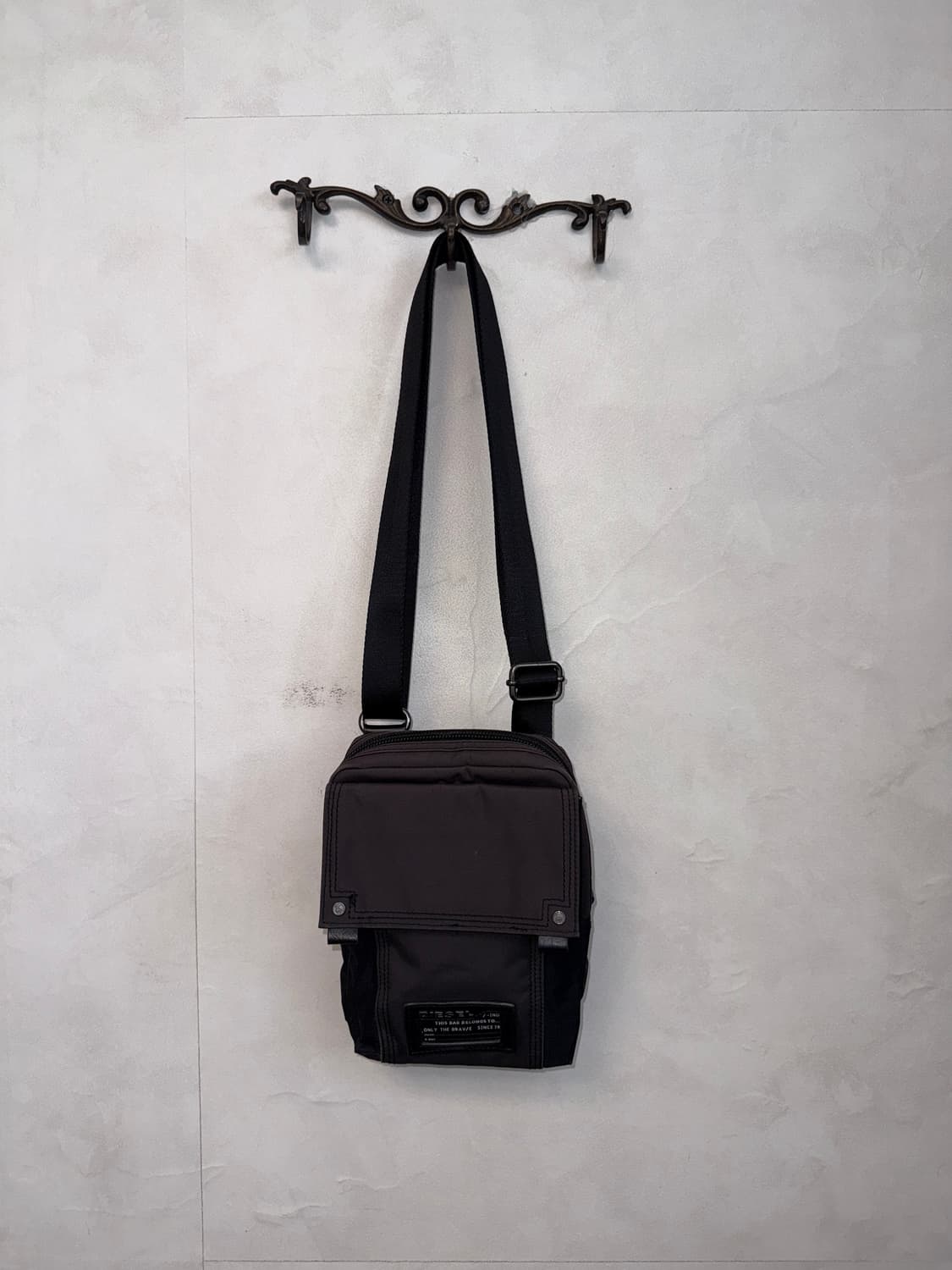 Diesel black mini cross bag 상품이미지1