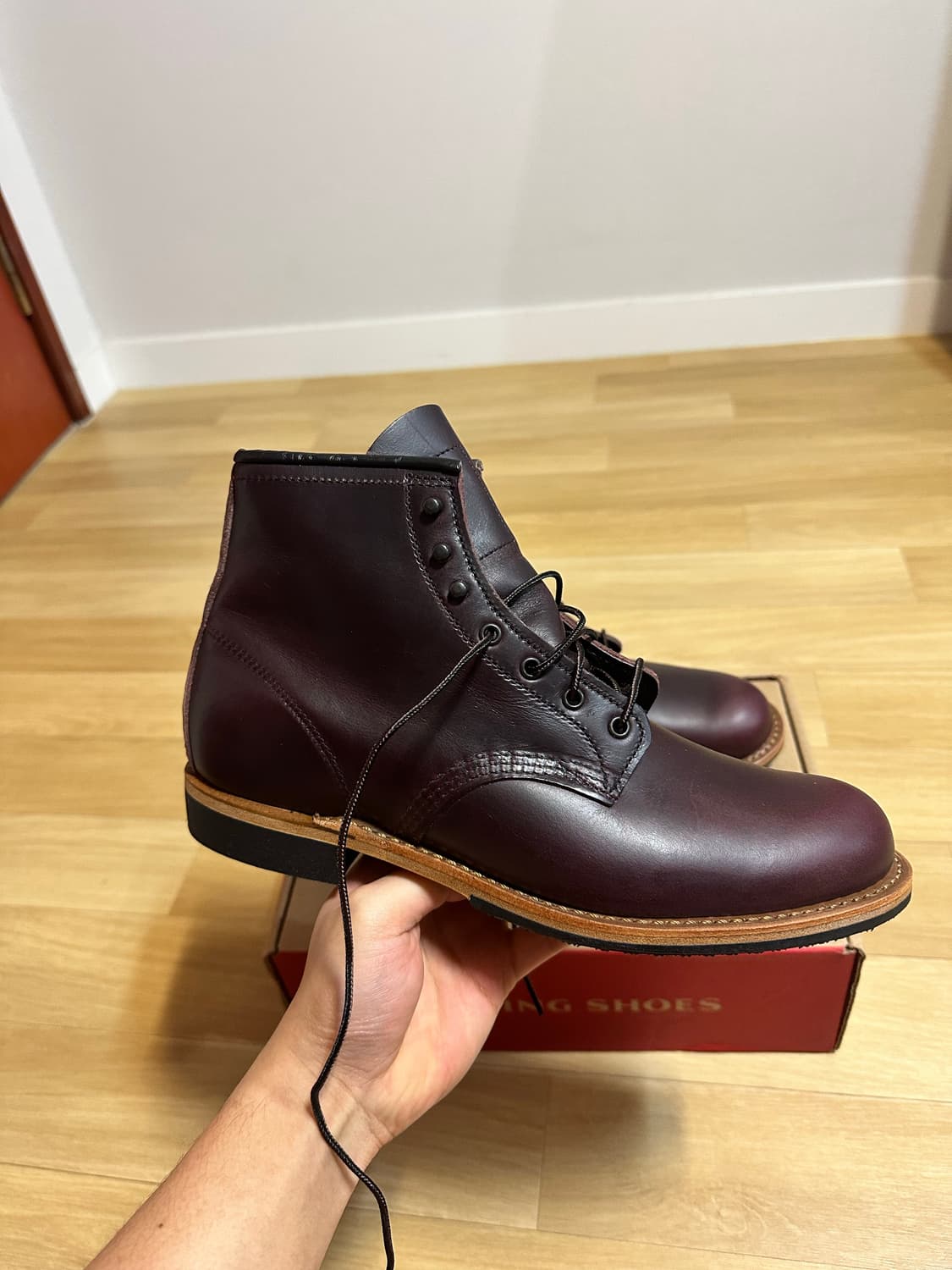 [9.5] 레드윙 벡맨 9419 블랙체리 상품이미지4