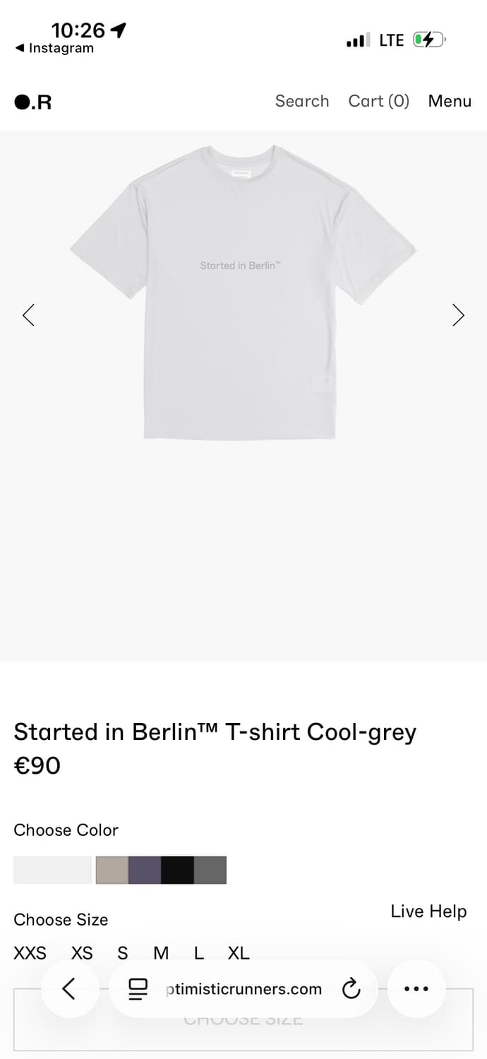 RECYCLED STARTED IN BERLIN™ T-SHIRT 상품이미지3