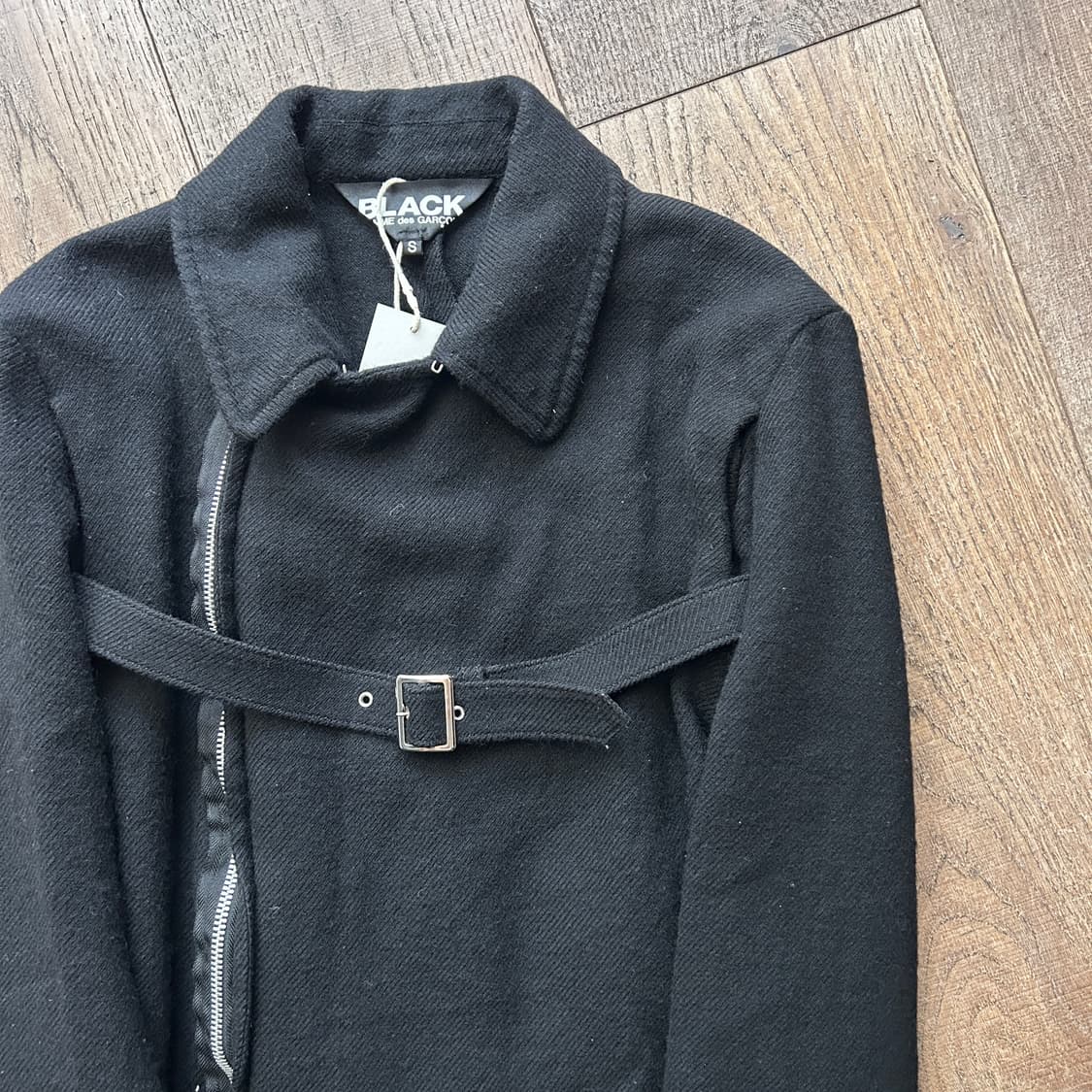 Fulling Wool Belt Rider Jacket 상품이미지2