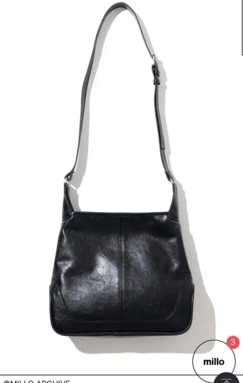 밀로 아카이브 쉘 레더 데이 백 상품이미지1