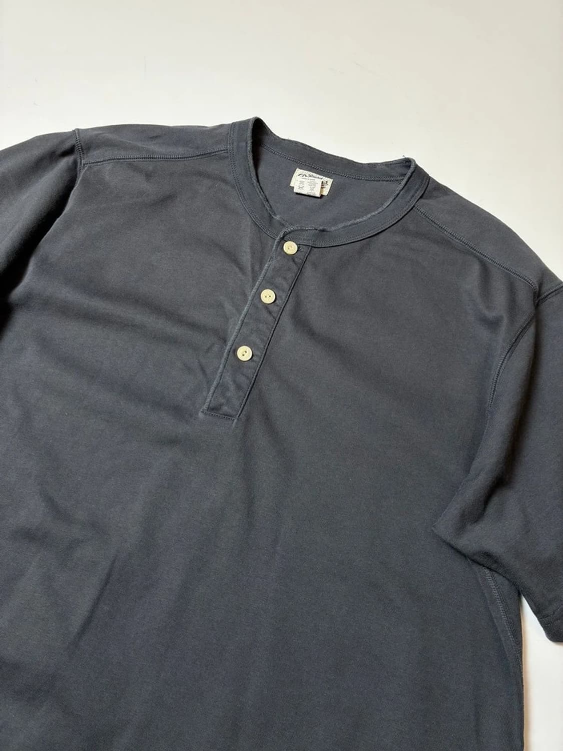 브론슨 21ss 올드타임 헤비코튼 헨리 숏 슬리브 PN9109 상품이미지2