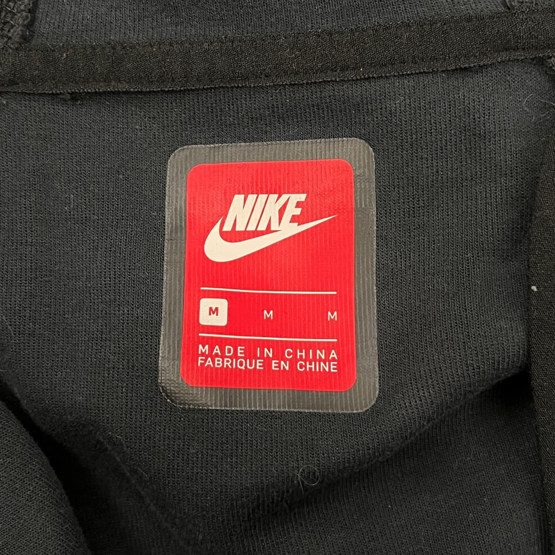[정품/M] 나이키 테크 플리스 블랙 후드집업 b15 상품이미지5