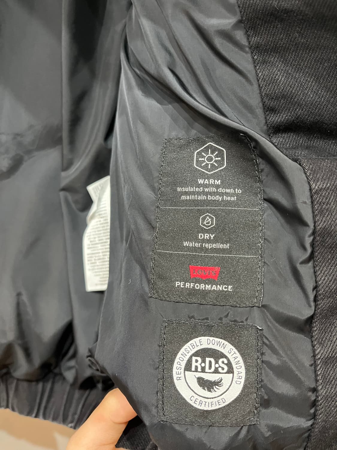 리바이스 웨스턴 덕다운 패딩 우먼즈  상품이미지8