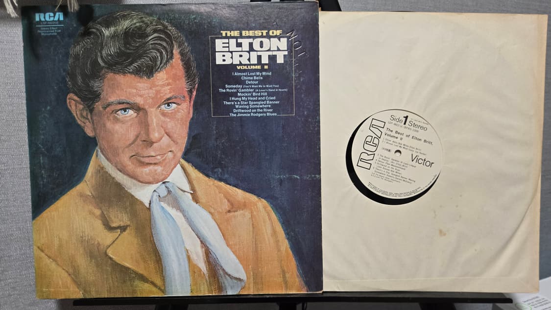엘튼 브리트 베스트 앨범 LP 레코드판 상품이미지3