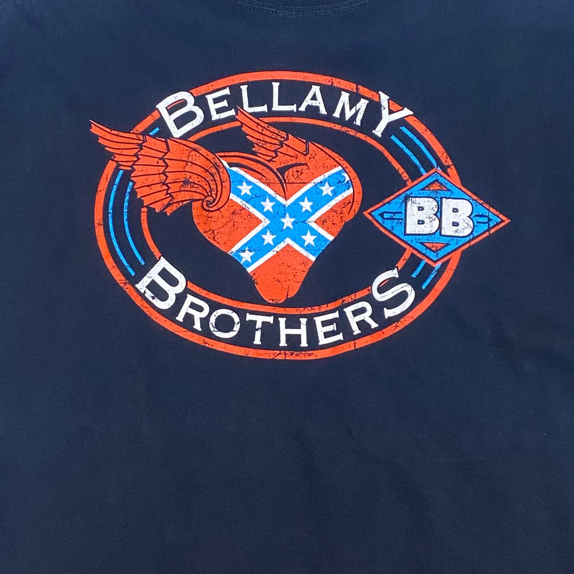 미국 빈티지 벨라미브라더스 해골 민소매 티 락티셔츠 상품이미지5