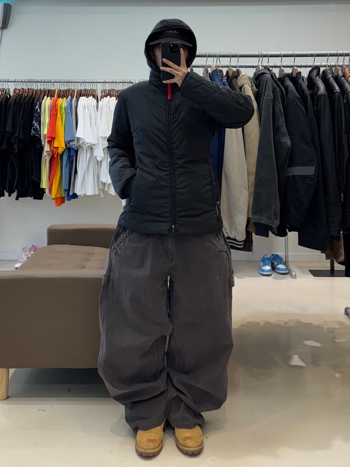 프라다 스포츠 나일론 다운 자켓 상품이미지8