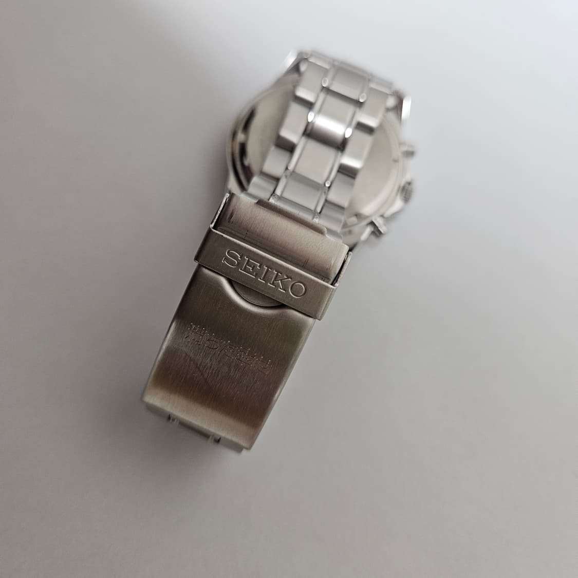 Seiko Chronograph 세이코 크로노그래프 레드와인 색상 상품이미지6