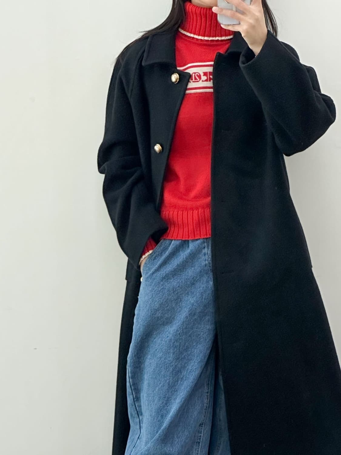 courreges / 꾸레쥬 레드 로고 터틀넥  상품이미지10