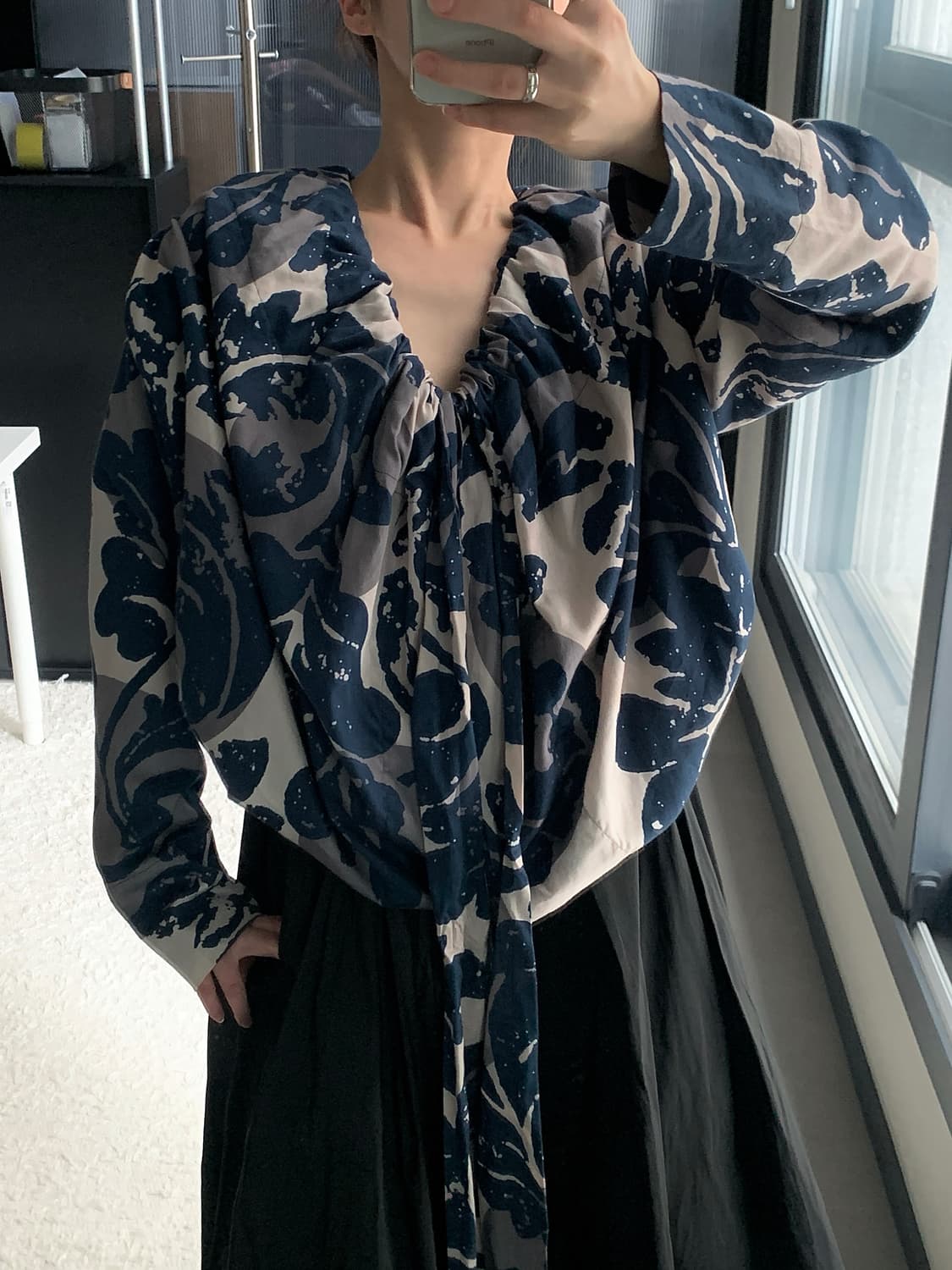 ANGLOMANIA Flower Printing Blouse 상품이미지1