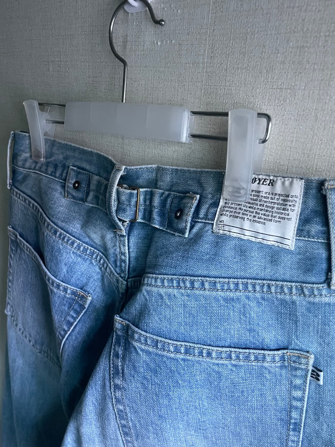 비헤비어 523L 셀비지 데님 팬츠 28(29-30) 상품이미지5