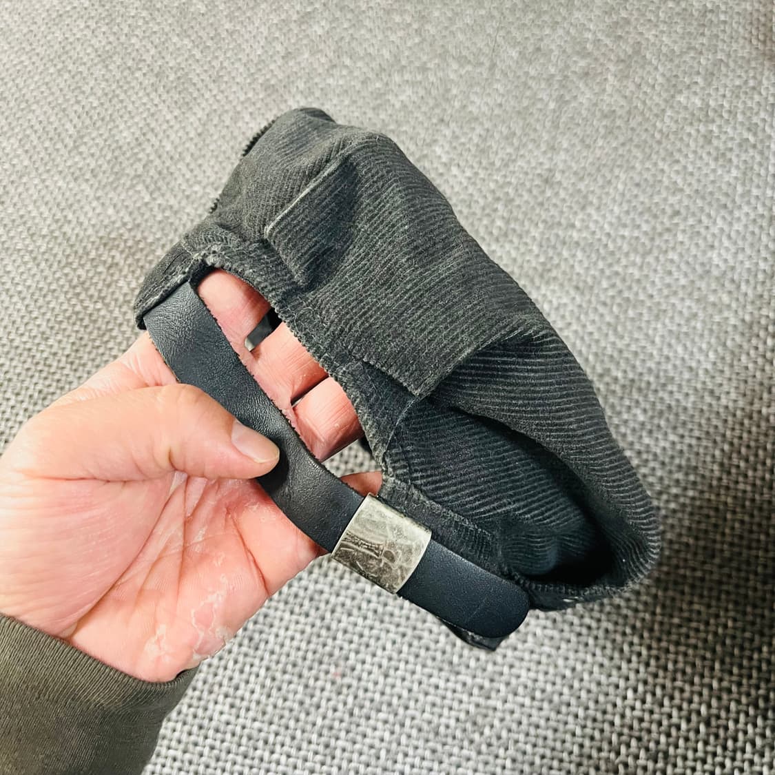 스투시 헤드기어 코튜로이 팔각 볼캡 레어템 상품이미지3