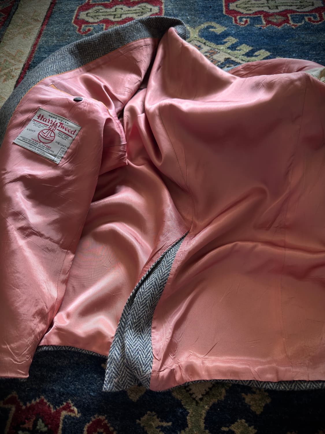 해리스트위드 블레이크 헤링본 울 블레이저 상품이미지8