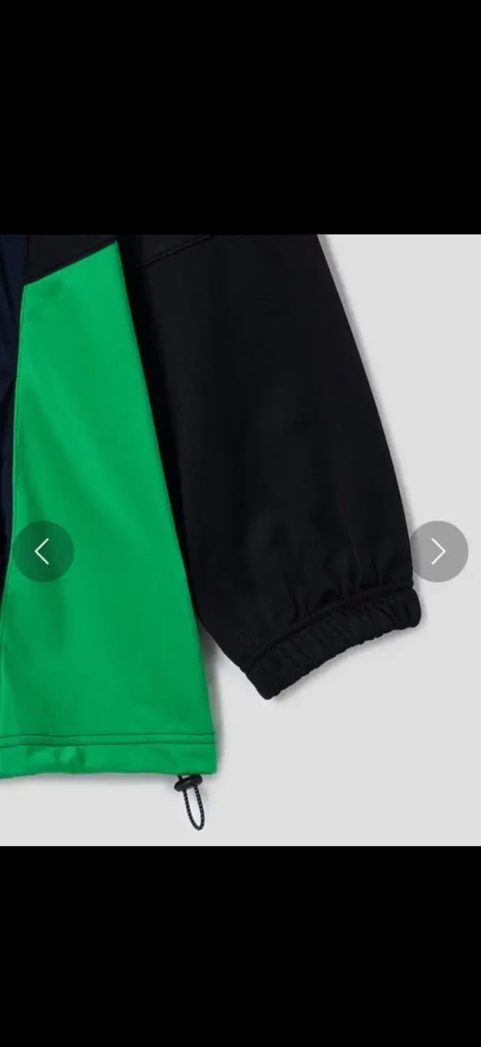 마틴로즈 스포츠 하프 지퍼 하이넥 트랙탑져지 그린S 상품이미지4