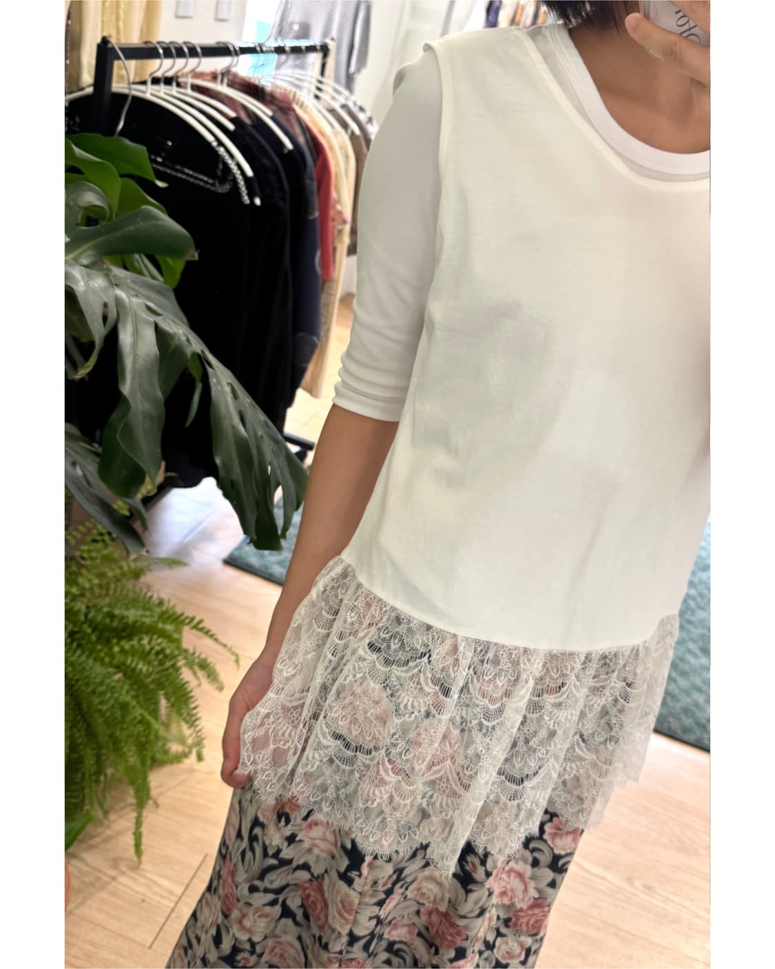 Vintage lace sleeveless  상품이미지5