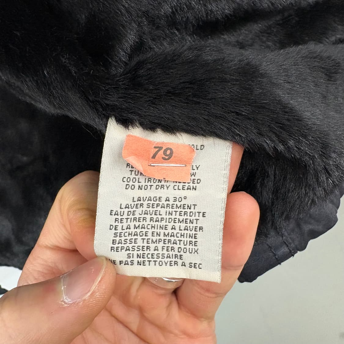 데님앤서플라이 랄프로렌 블랙 야상 자켓 여s 상품이미지10