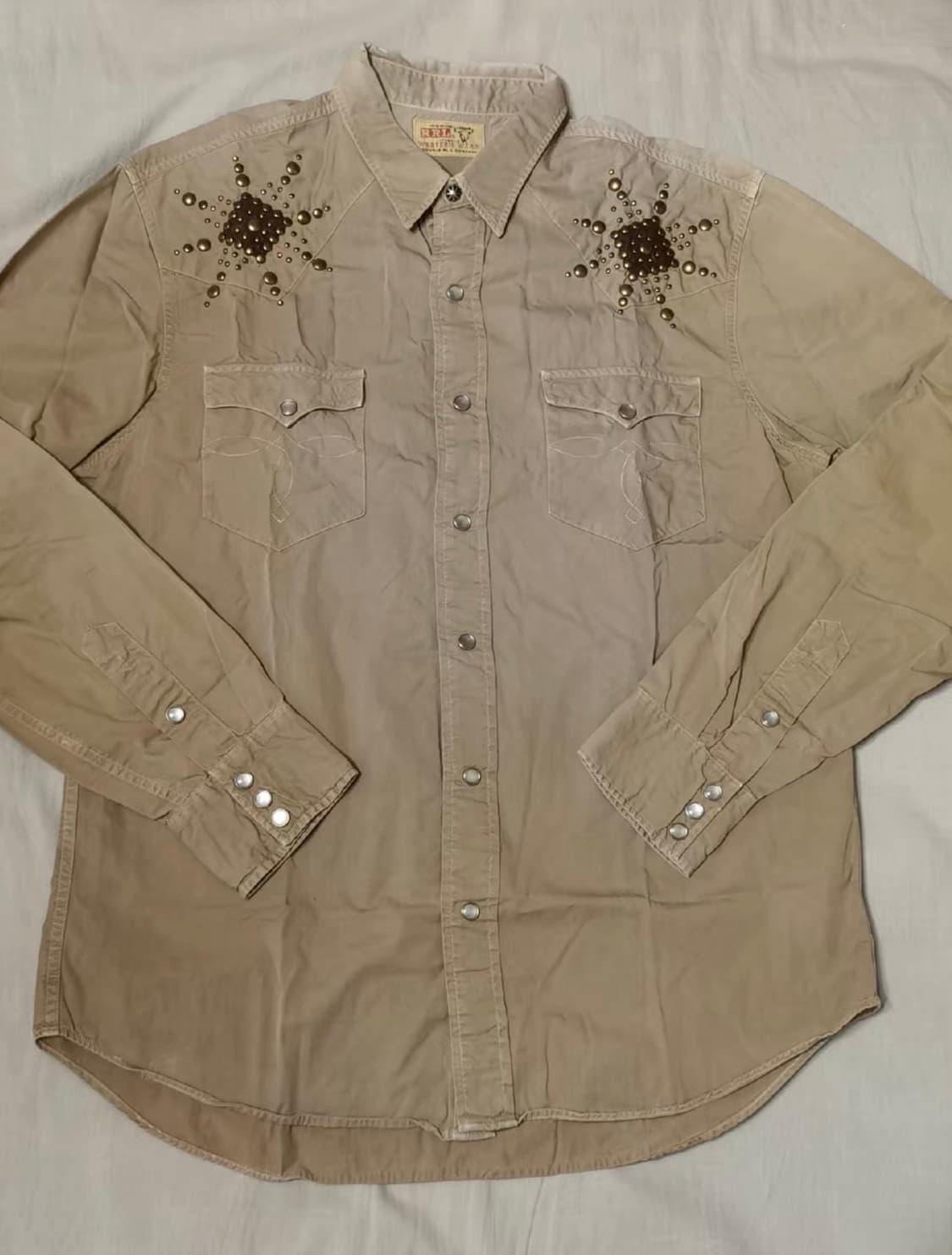 rrl 웨스턴 셔츠 L 상품이미지1