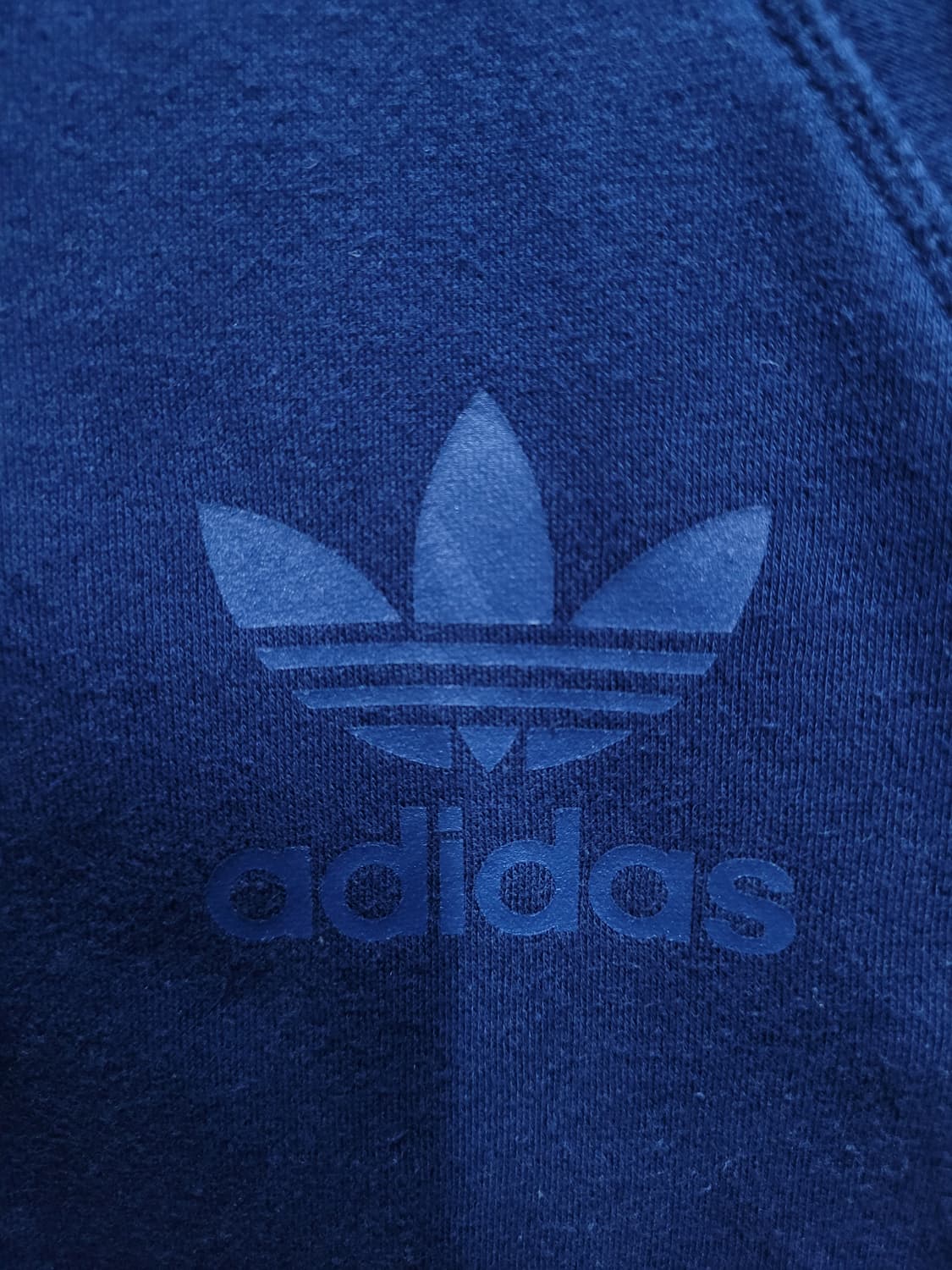 아디다스 불꽃 파이어버드 빈티지 네이비 후드집업 상품이미지3