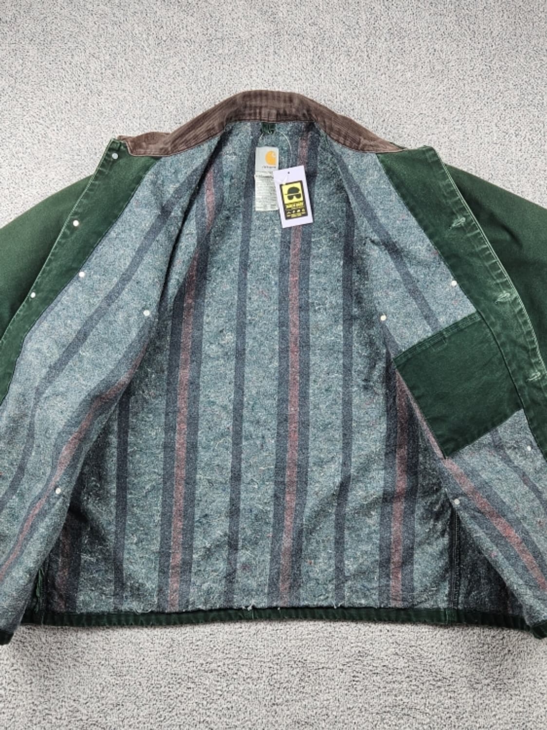 칼하트 C02 덕 캔버스 초어 워크 자켓 ( 2XL ) / 10657 상품이미지9