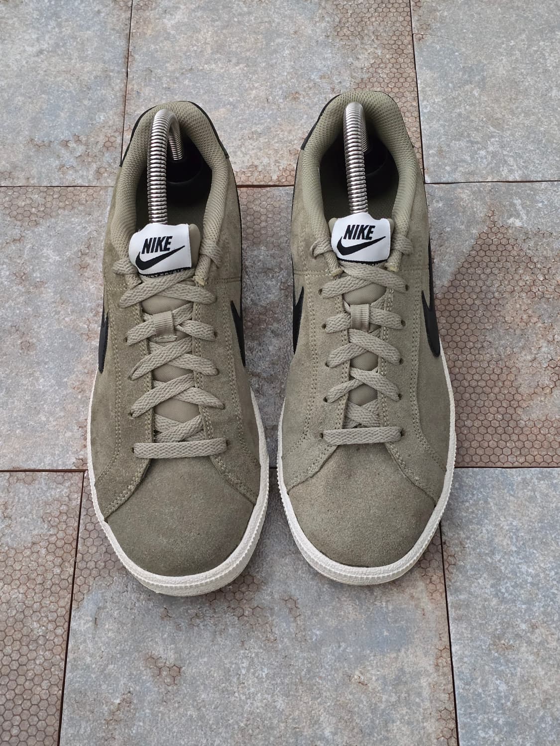 (260)나이키 코트 로얄 스웨이드 카키  상품이미지2