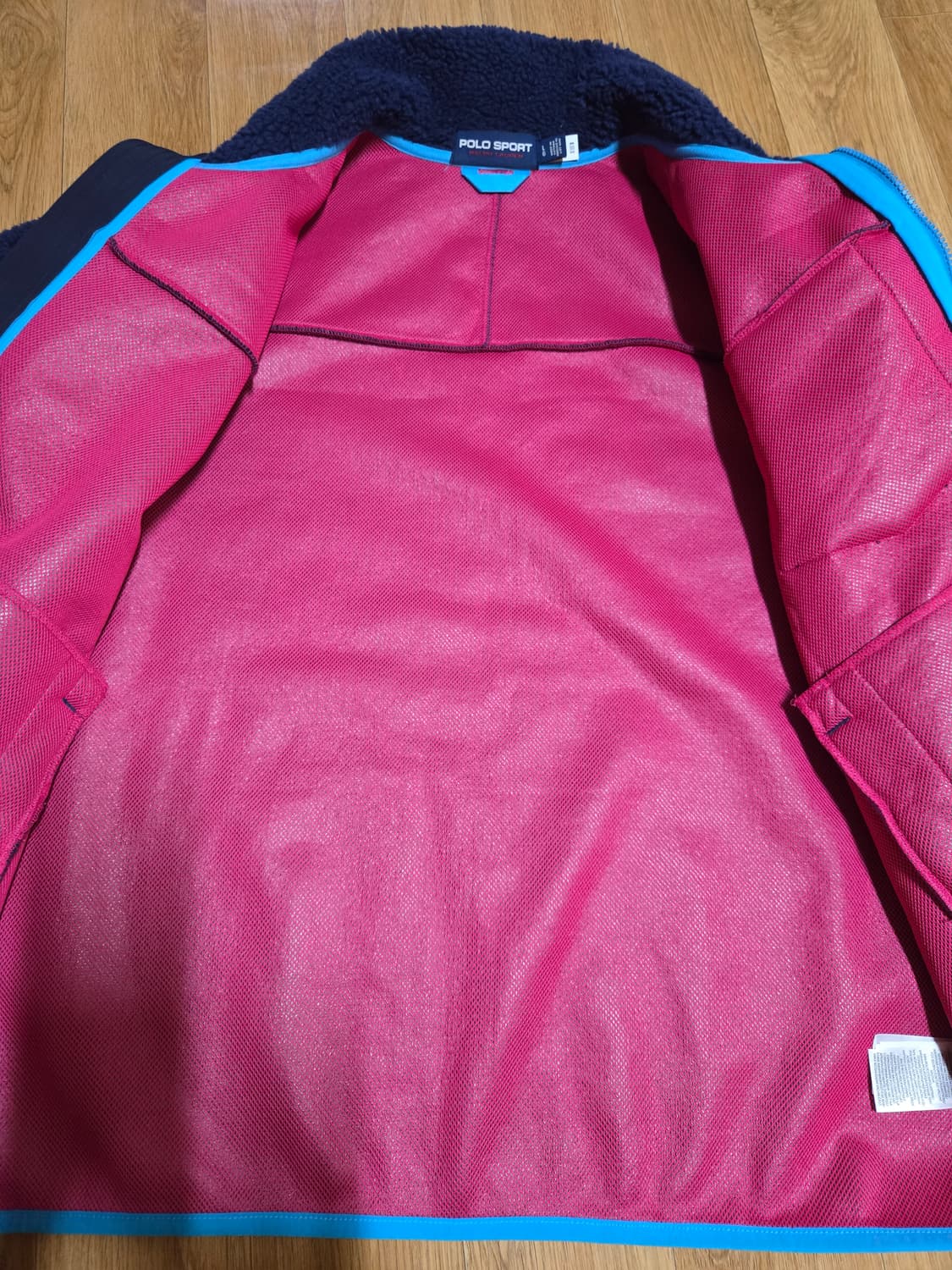 폴로 랄프로렌 스포츠 신형 큐알택 정품인증 플리스 집업 상품이미지6