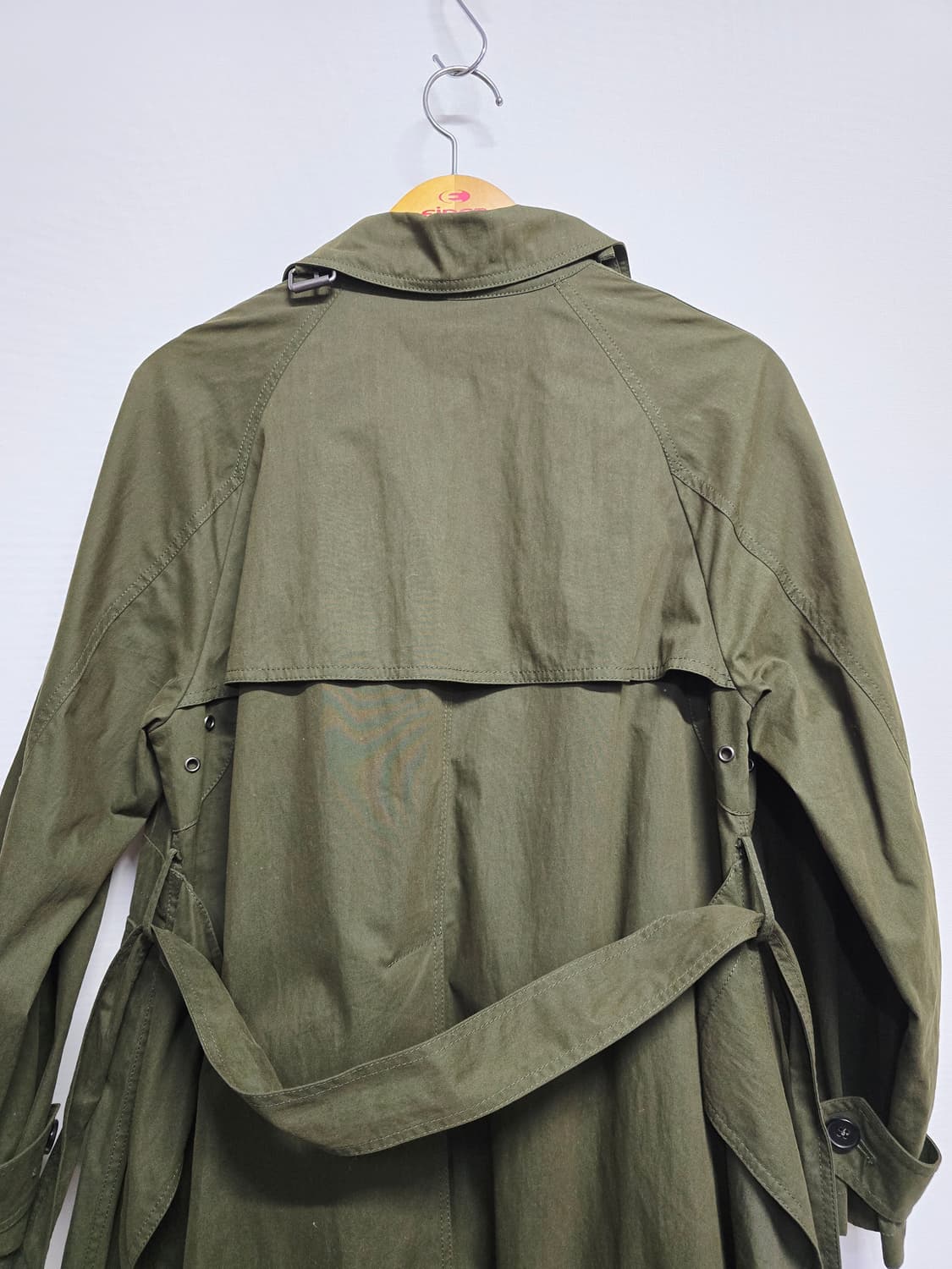 blooming 카키색 트렌치코트 상품이미지5