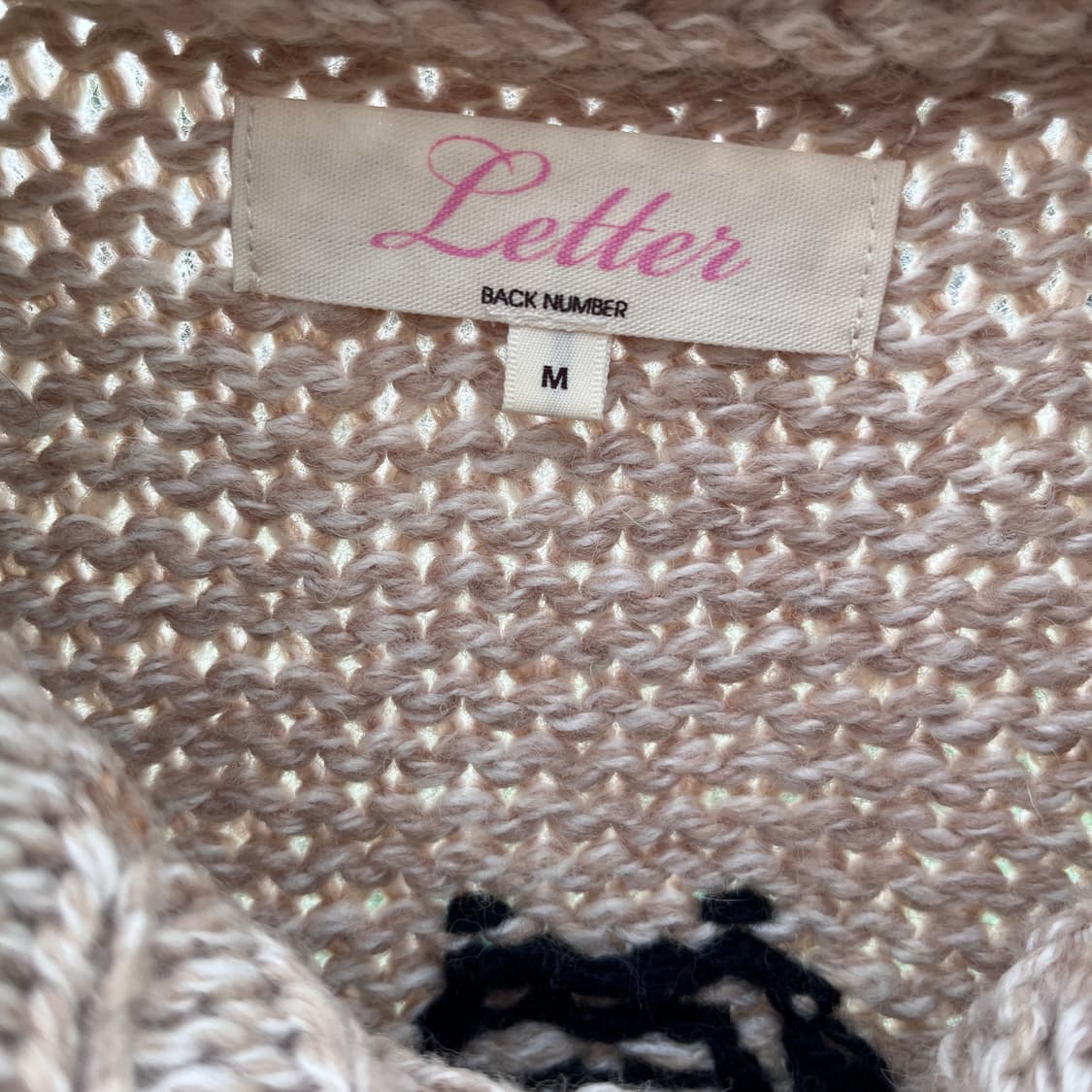 Letter Navajo Pattern cowichan knit vest 상품이미지4