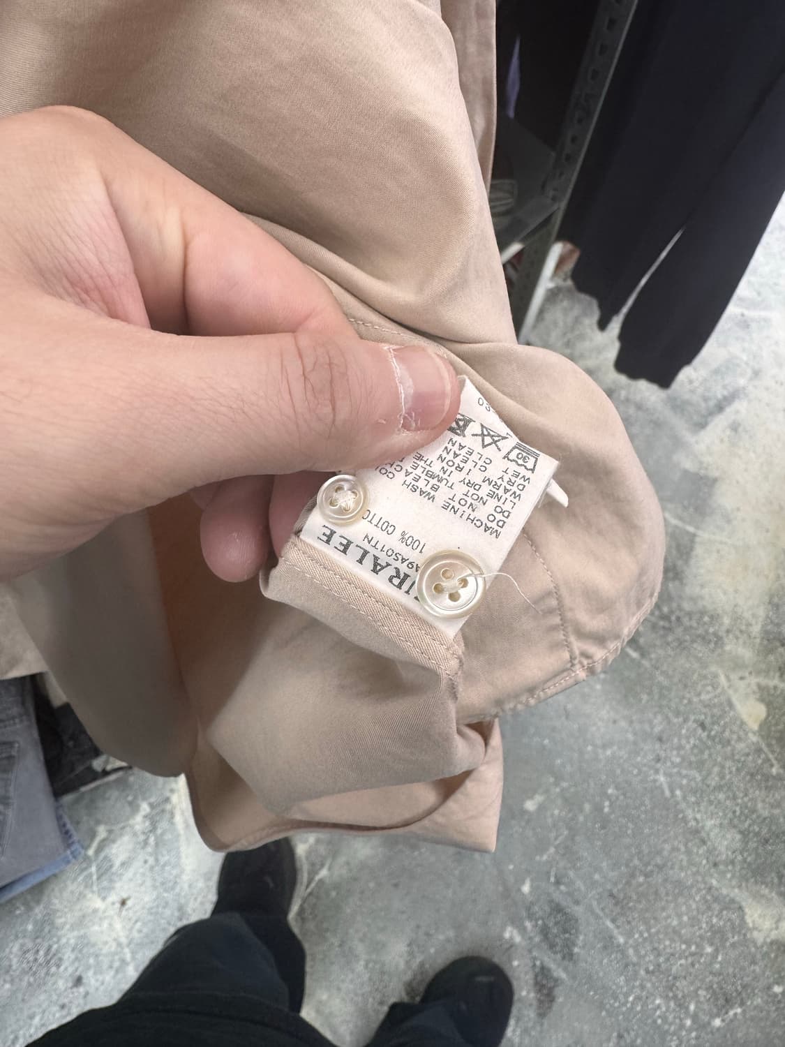 오라리 셔츠 4사이즈  상품이미지2