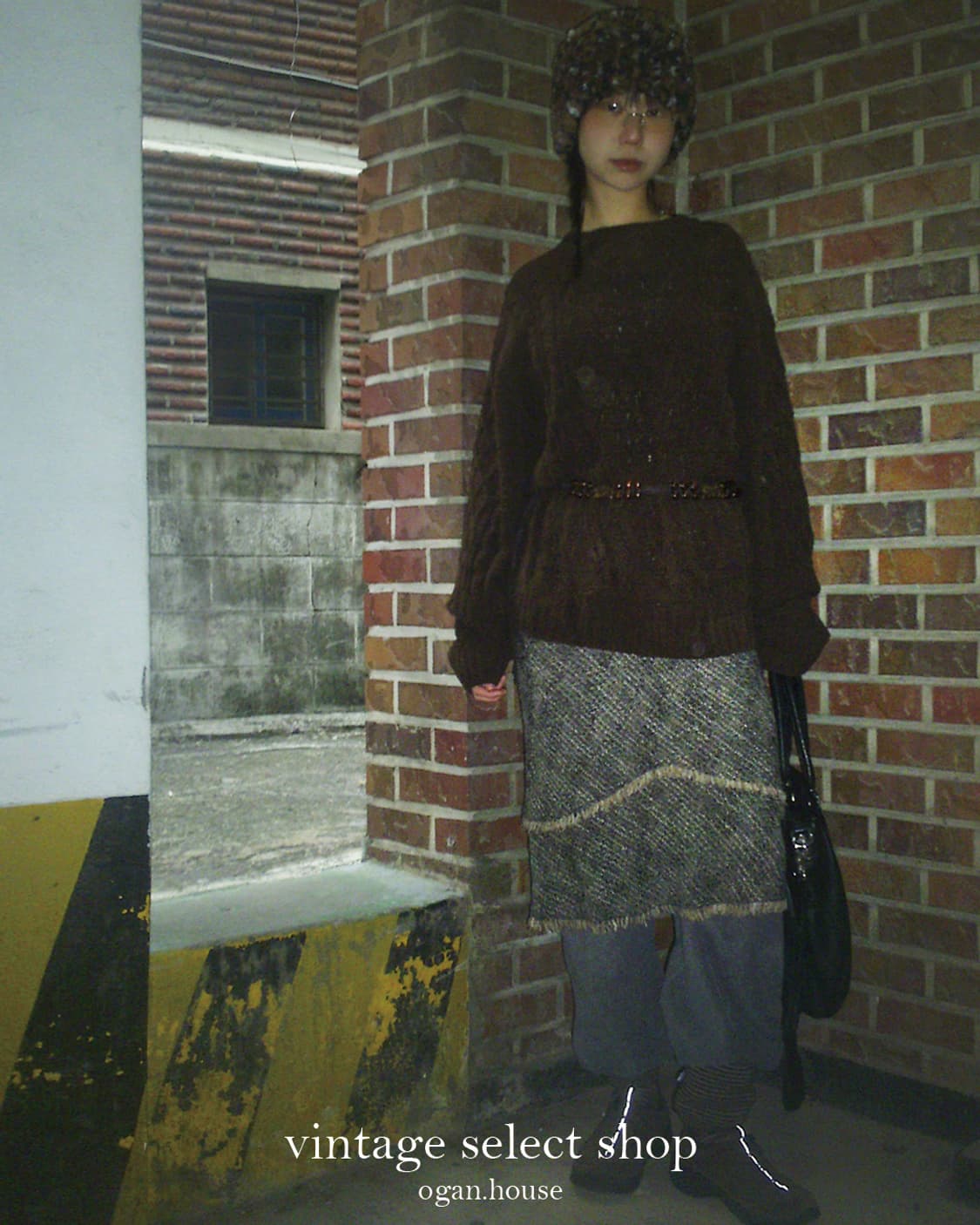 vintage twisted knit top[unisex] 상품이미지3