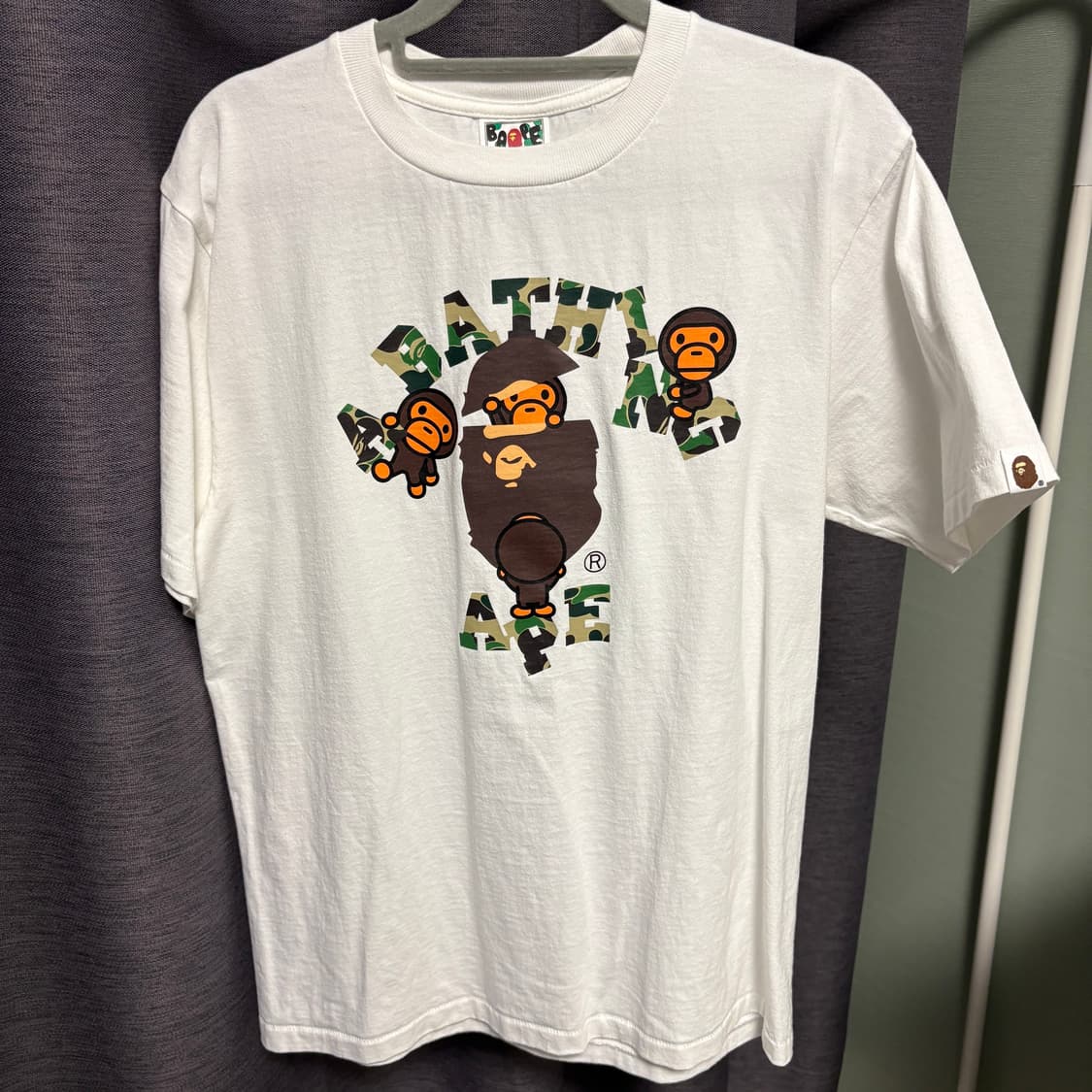 BAPE 베이프 카모 CAMO 반팔 티셔츠 상품이미지2