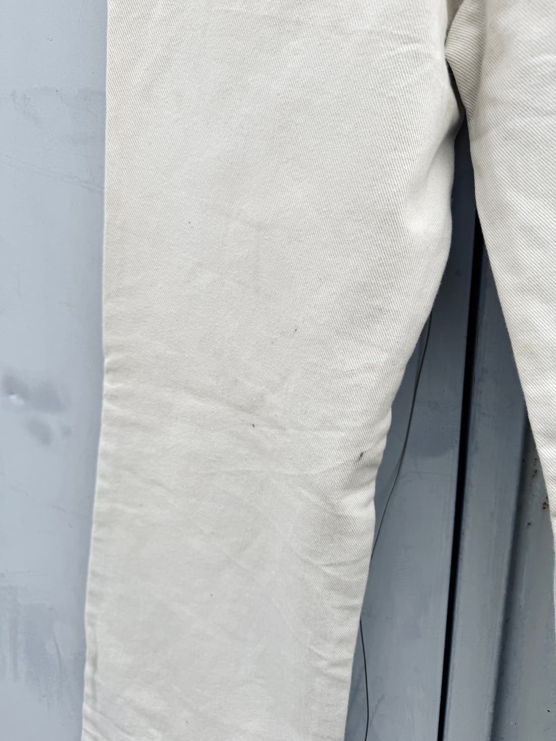 화이트 그래픽 스트레이트 진 상품이미지5