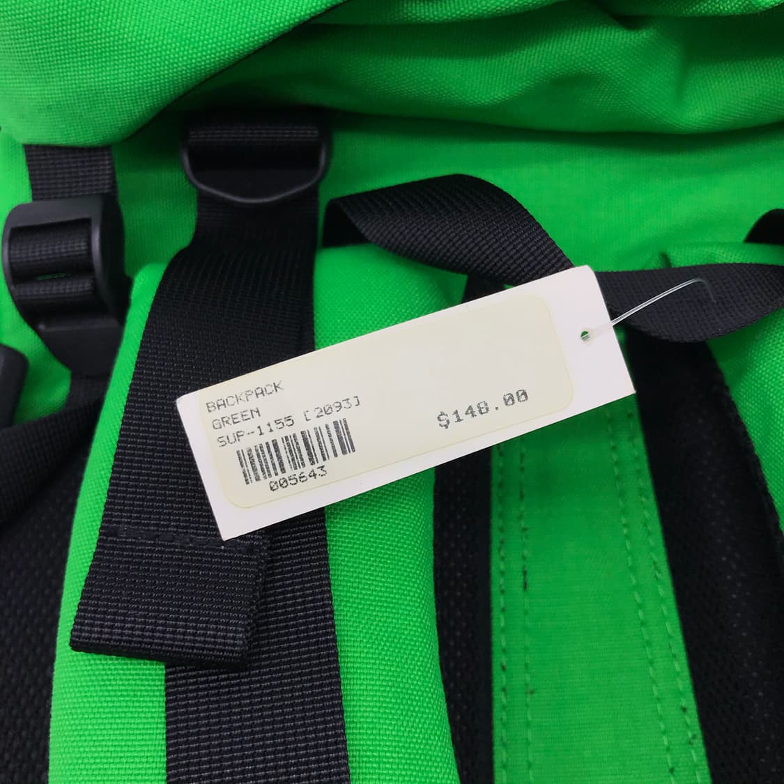 슈프림 23대 백팩 그린 상품이미지6