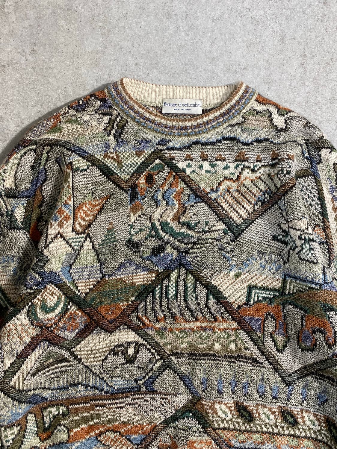 [52] 90s Fantasie di Settembre 이태리 에스닉니트 상품이미지3