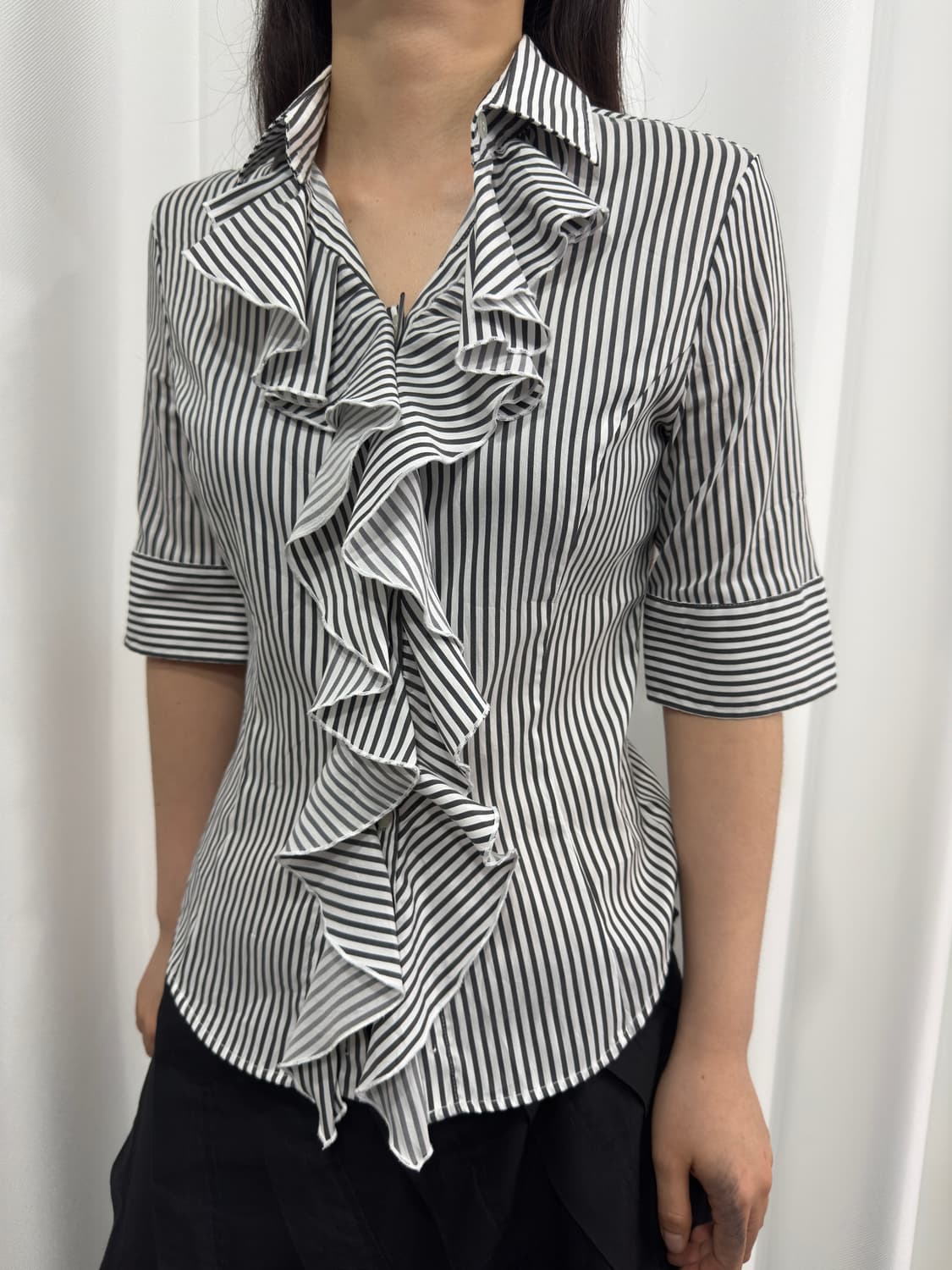 nara camicie frill shirt 상품이미지2