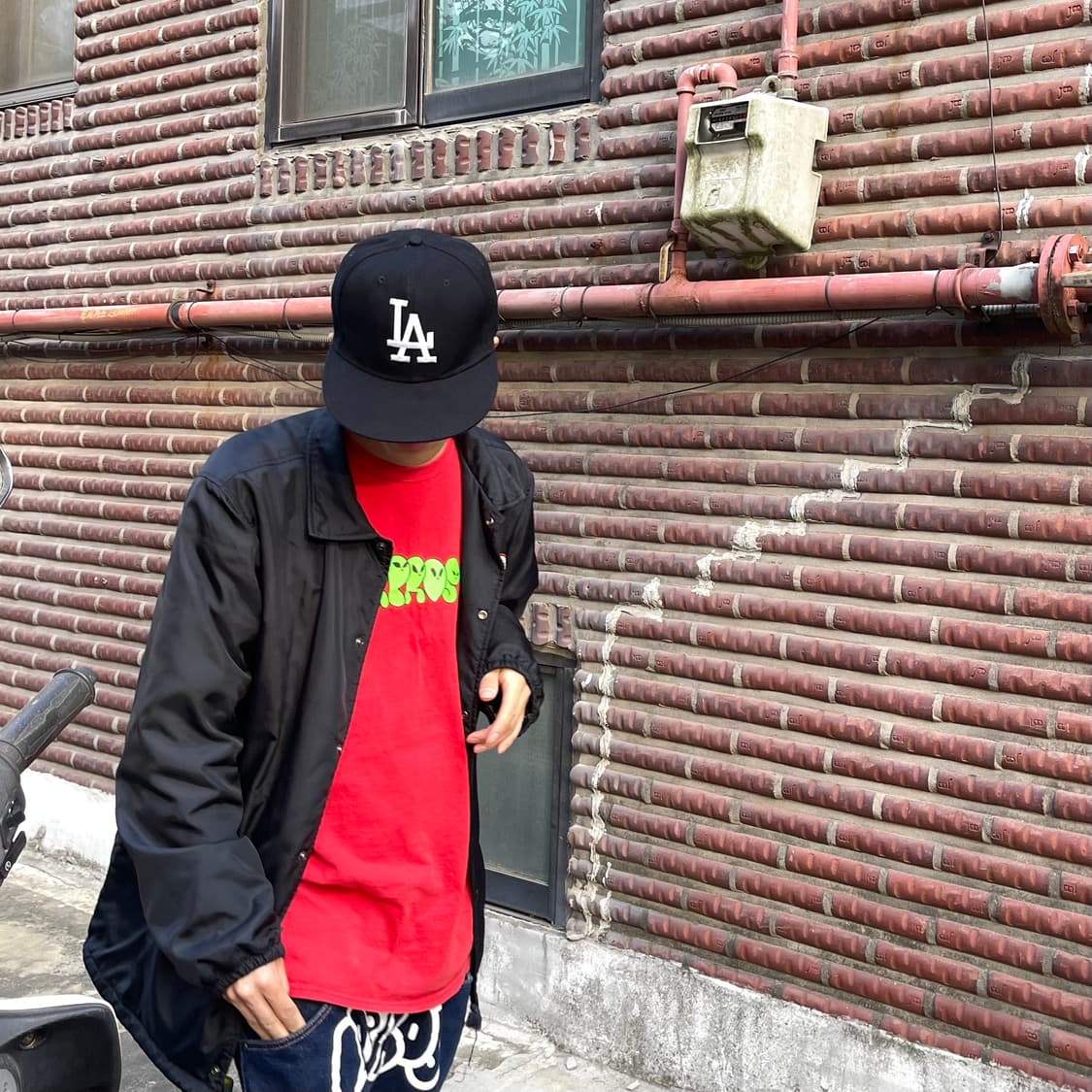 빈티지 LA 다저스 피티드 캡 7 1/8 상품이미지1