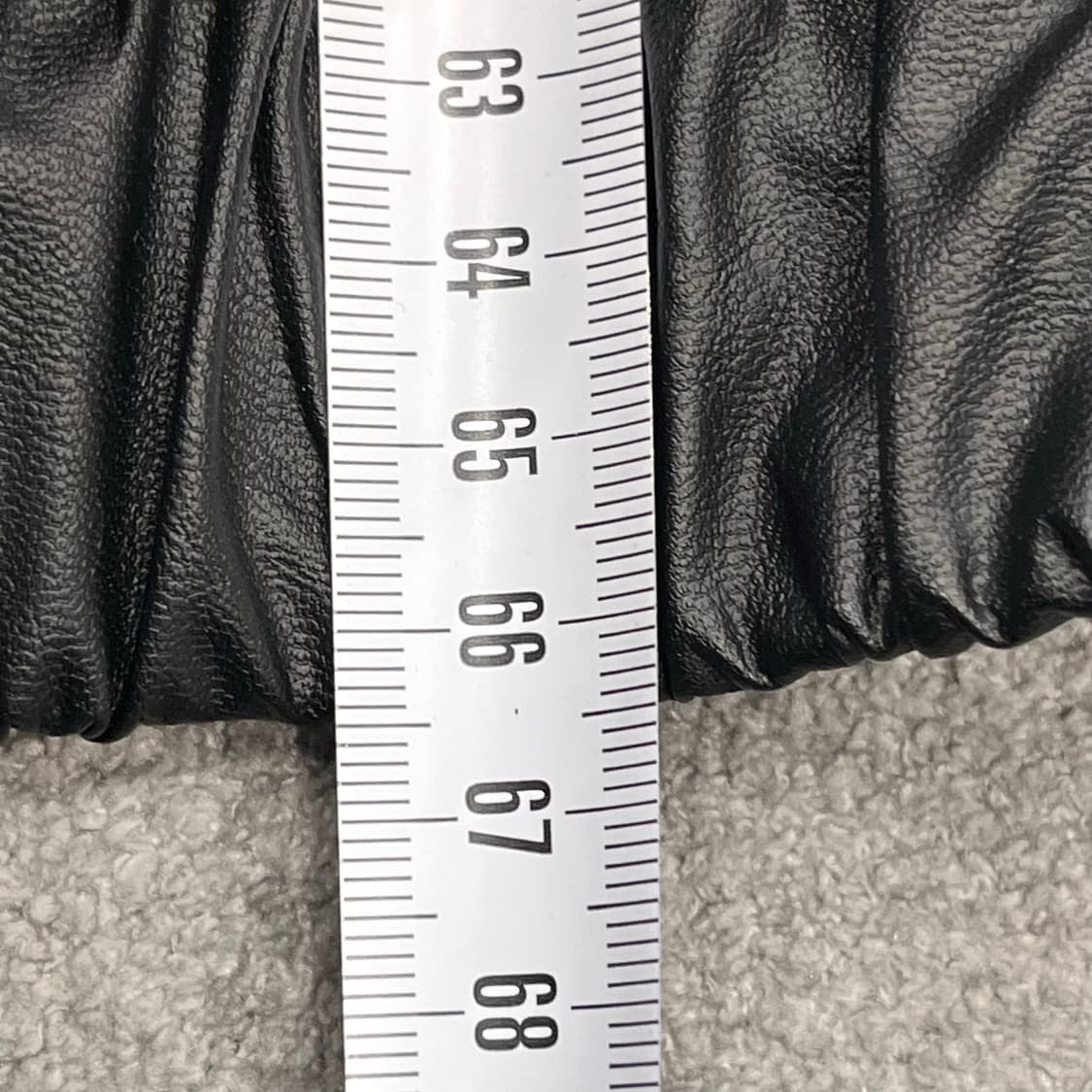 F 1011갤러리 자수 로고 레더 투웨이 집업 자켓 상품이미지8