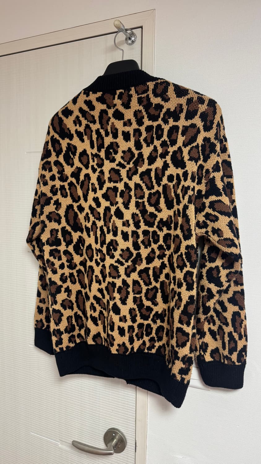 빔즈 레오파드 가디건 M(95-100) 상품이미지3