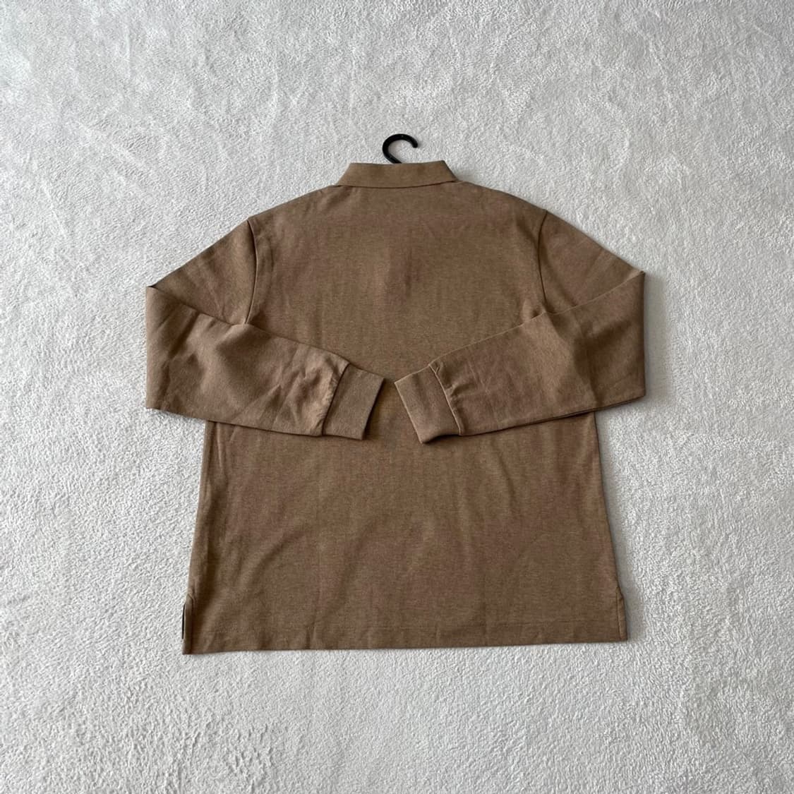 XXL 헤지스 2024 솔리드 피케 긴팔카라티 110 상품이미지8