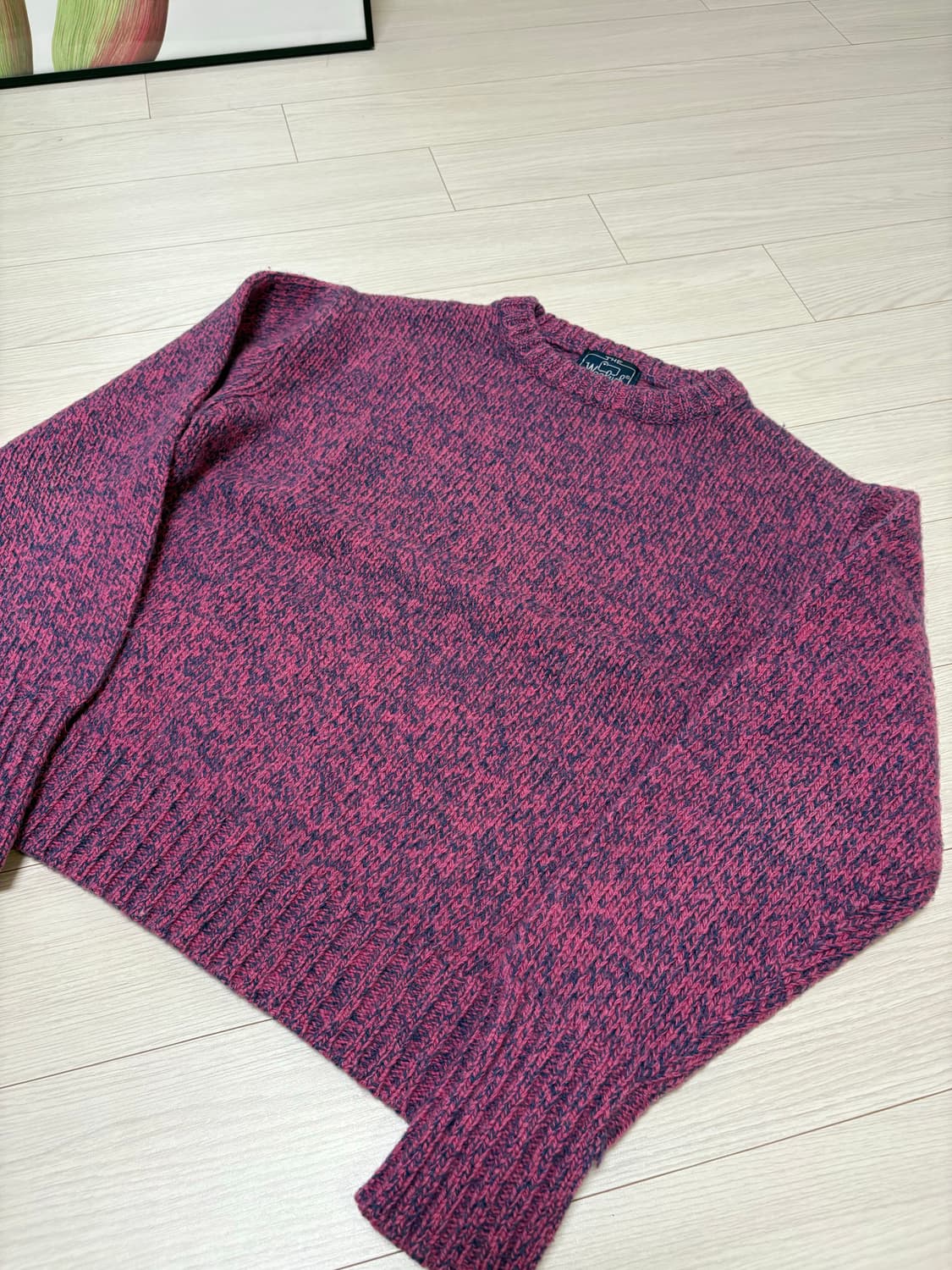 울리치 아리시쉬 니트 스웨터 퍼플 M(55-66) 상품이미지1