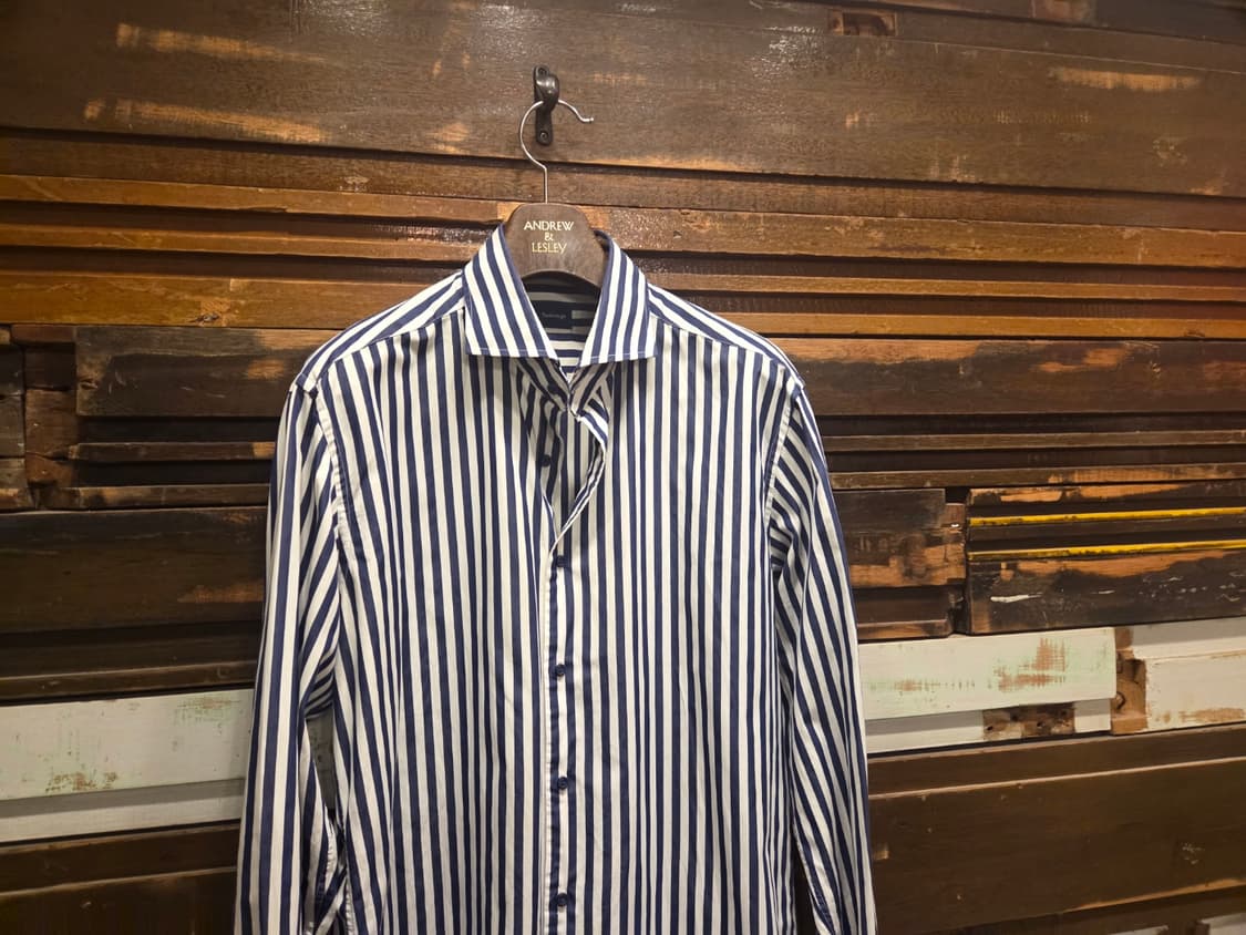 밴브루 런던스트라이프 셔츠 상품이미지4