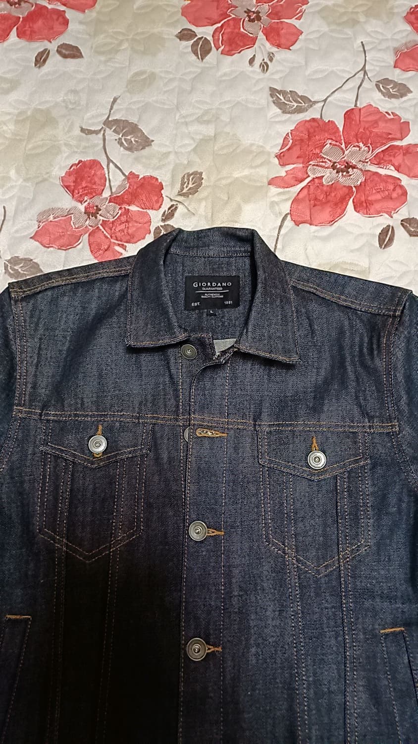 지오다노 청자켓 100 가슴56 기장69 상품이미지2