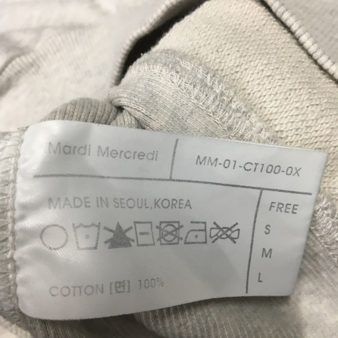 마르디메르크디 여성 맨투맨 DD22 상품이미지3