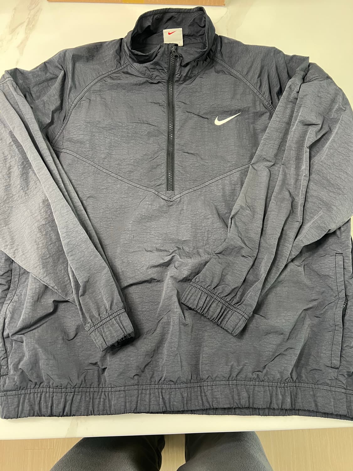 [L] 나이키 x 스투시 윈드러너 재킷 오프 누아르 상품이미지1