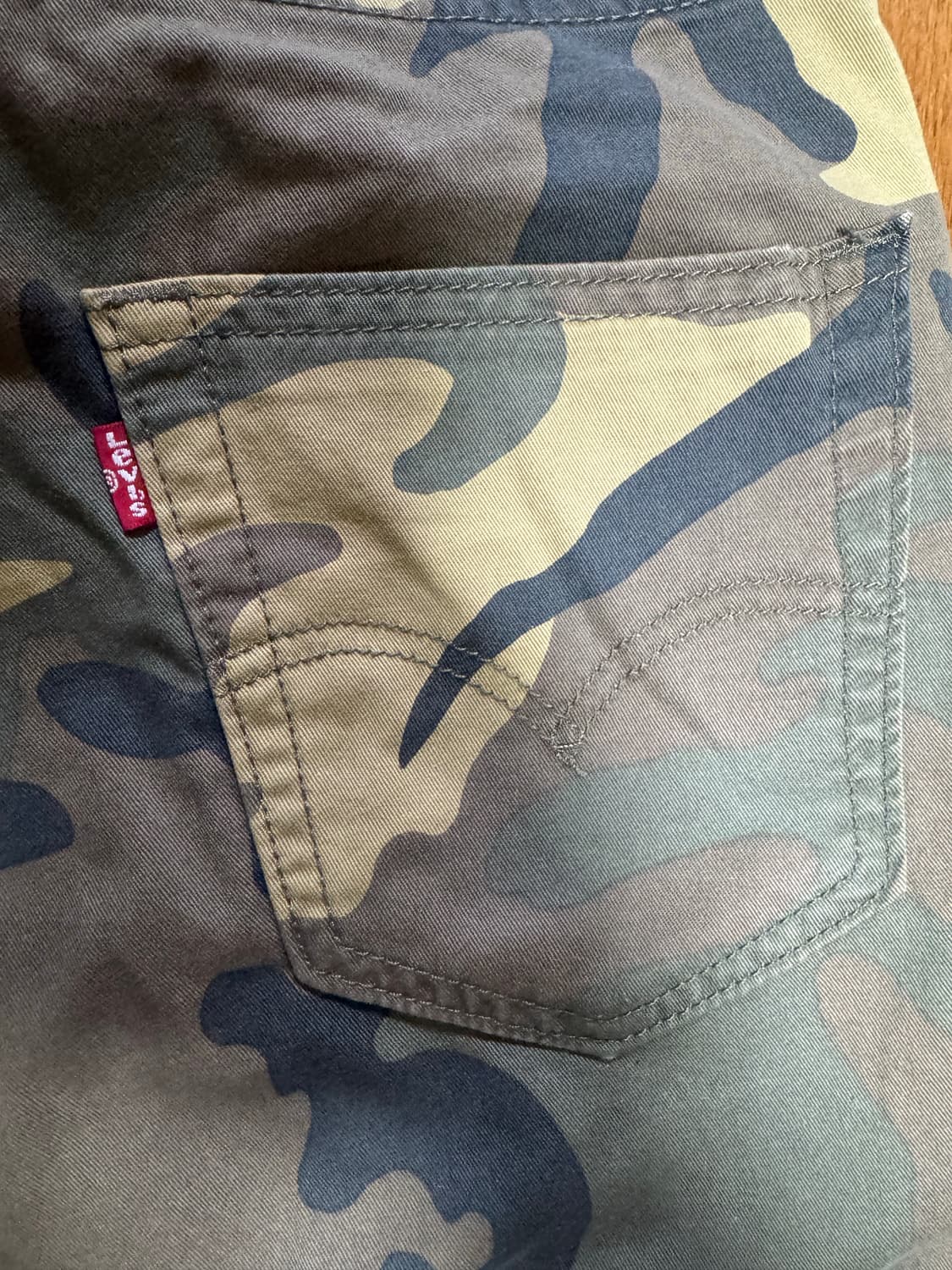 리바이스 511 카모 30x30 새상품 상품이미지4