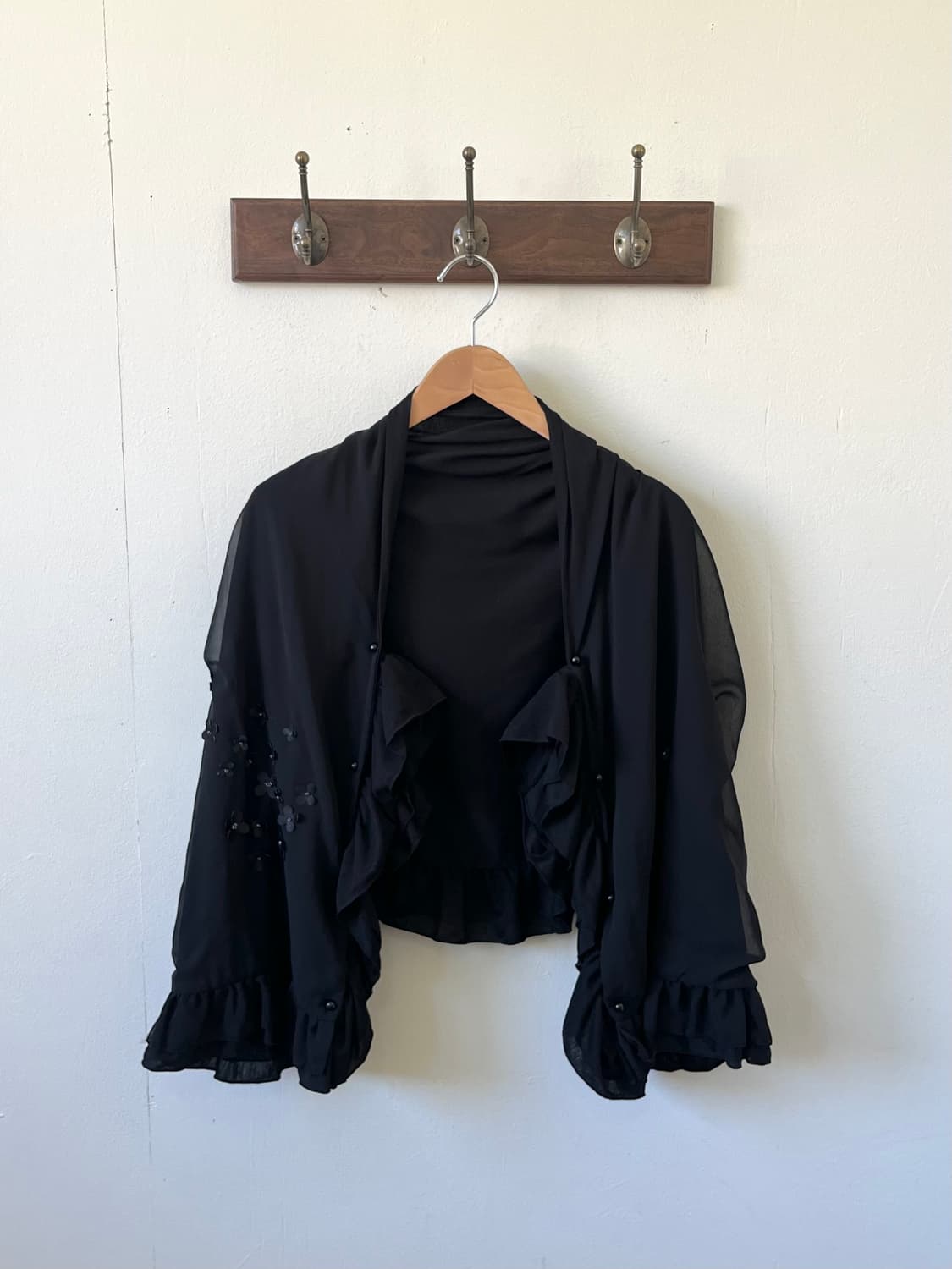 POUDLE 플라워 볼레로 가디건 상품이미지1