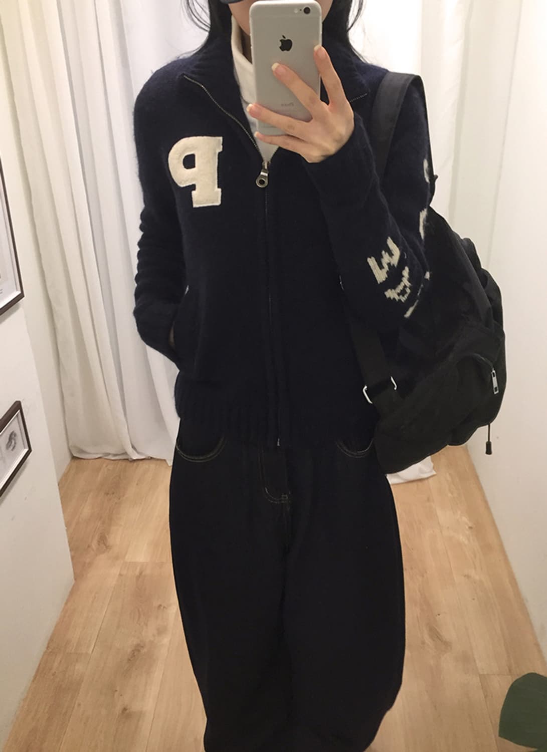 Women Polham Knit Zipup 90 상품이미지1