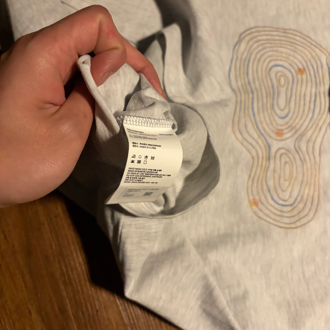 999 humanity gongzone half tshirt L 상품이미지4